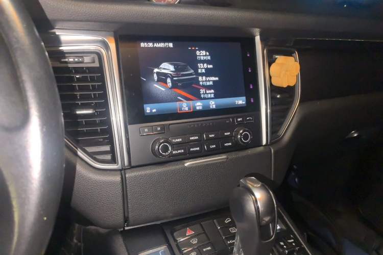 Used Porsche Macan 2017 Macan 2.0T Audio And AC Panel
