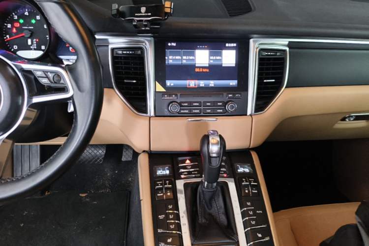 Used Porsche Macan 2017 Macan 2.0T Audio And AC Panel