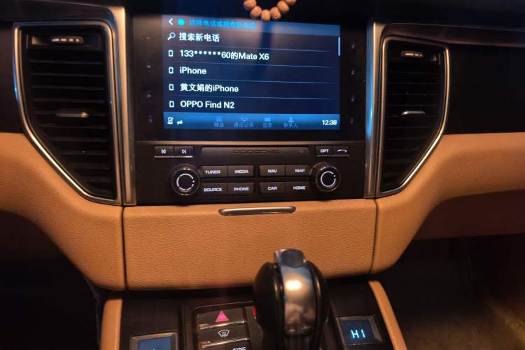 Used Porsche Macan 2017 Macan 2.0T Audio And AC Panel
