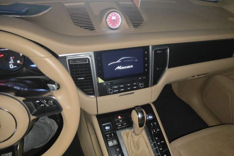 Used Porsche Macan 2017 Macan 2.0T Audio And AC Panel