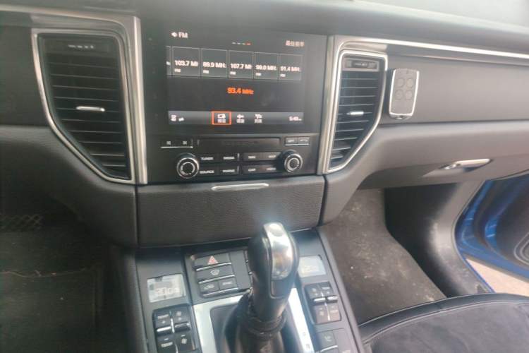 Used Porsche Macan 2017 Macan 2.0T Audio And AC Panel