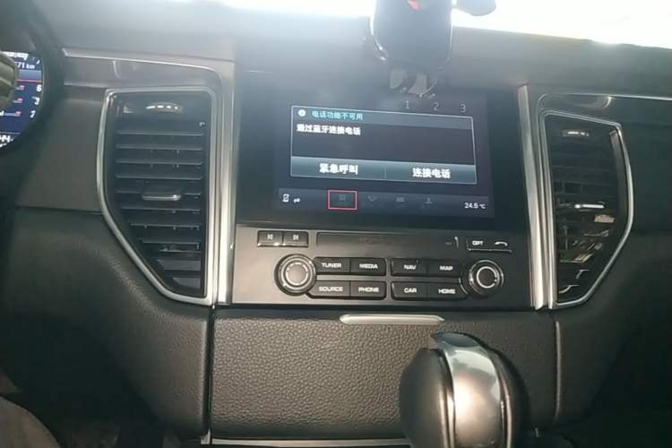 Used Porsche Macan 2017 Macan 2.0T Audio And AC Panel