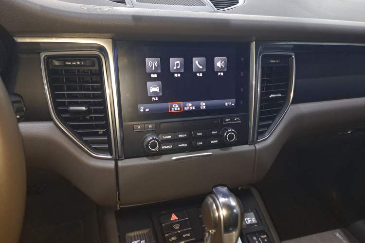Used Porsche Macan 2017 Macan 2.0T Audio And AC Panel