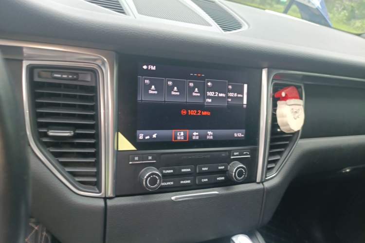 Used Porsche Macan 2017 Macan 2.0T Audio And AC Panel