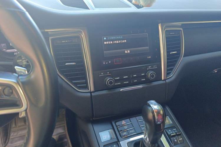 Used Porsche Macan 2017 Macan 2.0T Audio And AC Panel