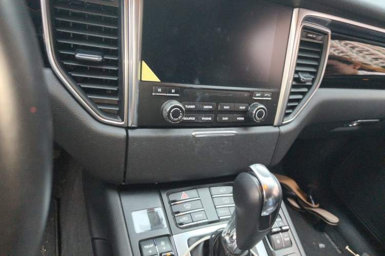 Used Porsche Macan 2017 Macan 2.0T Audio And AC Panel