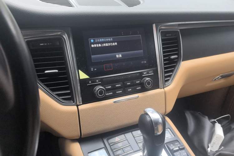 Used Porsche Macan 2017 Macan 2.0T Audio And AC Panel