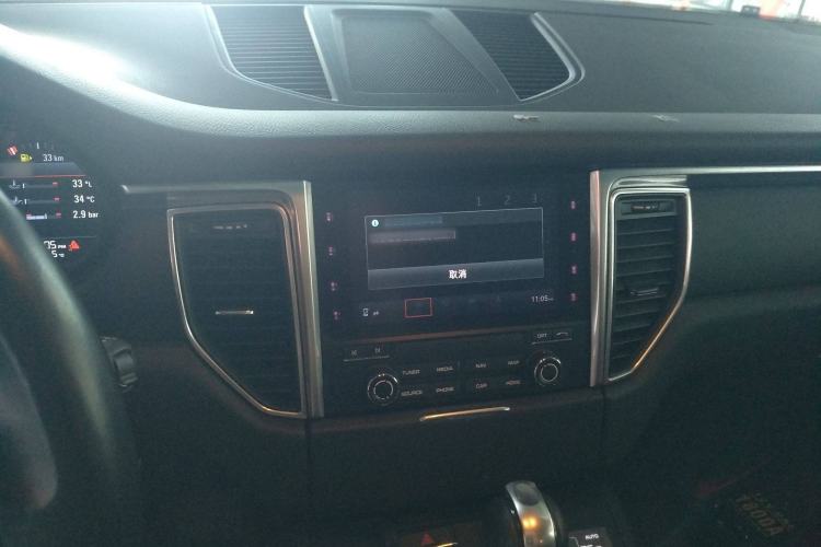 Used Porsche Macan 2017 Macan 2.0T Audio And AC Panel
