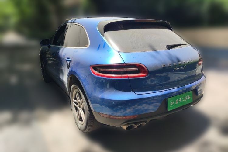 Used Porsche Macan 2017 Macan S 3.0T Rear Left 45 Deg