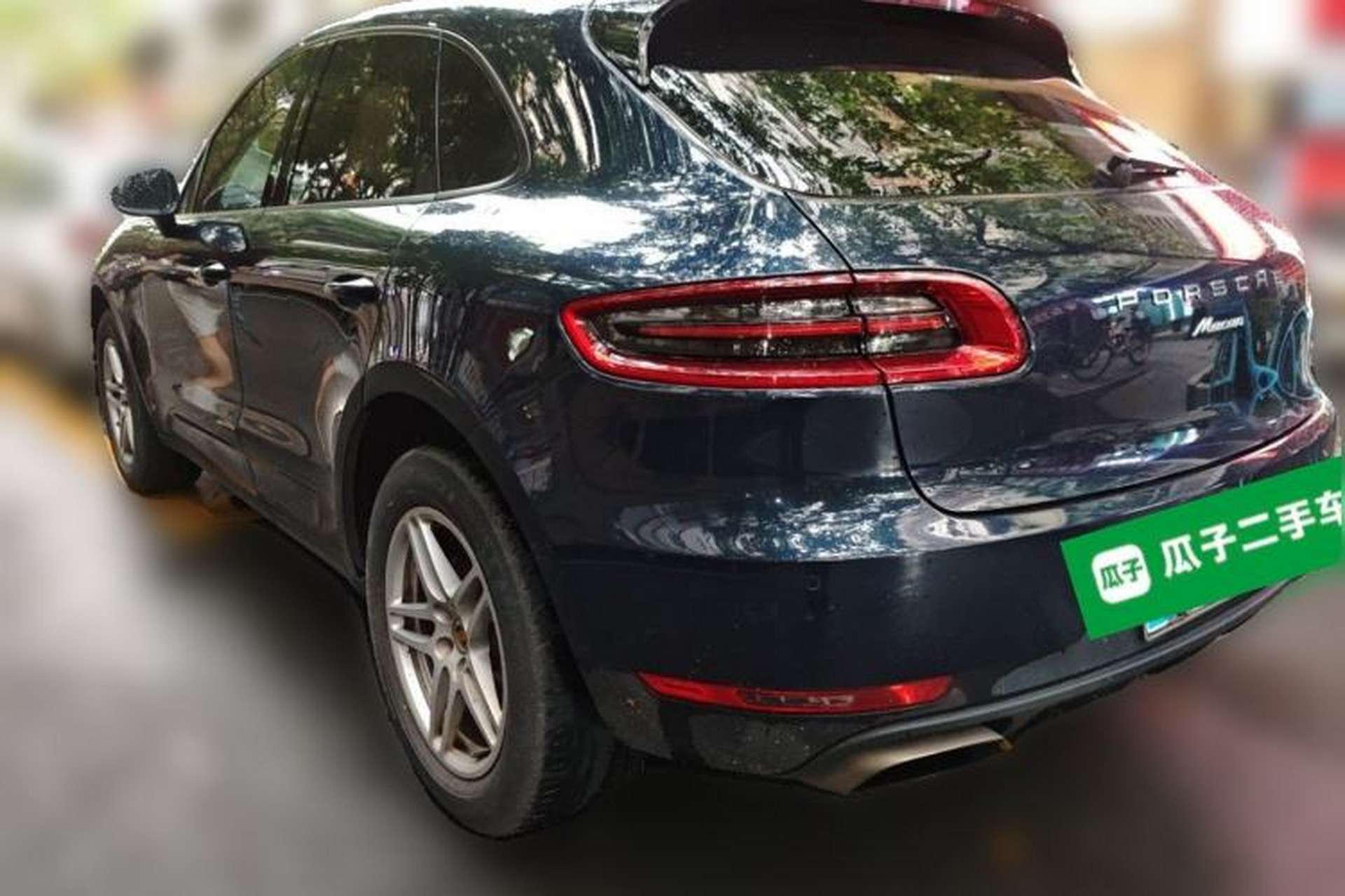 Used Porsche Macan 2017 Macan 2.0T Rear Left 45 Deg