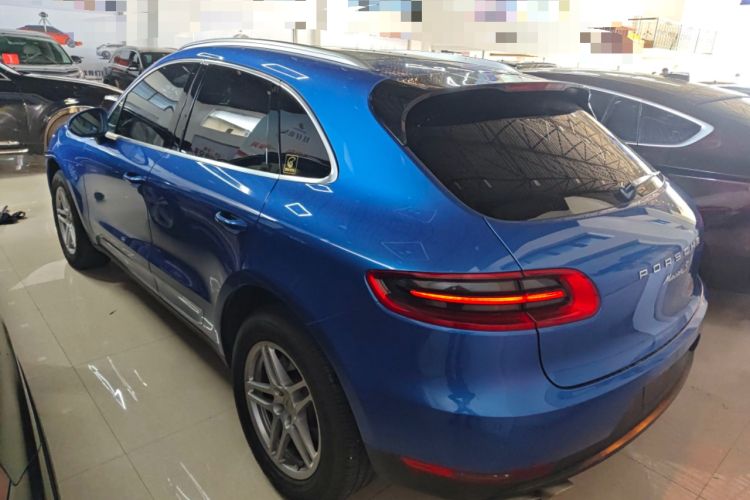 Used Porsche Macan 2017 Macan S 3.0T Rear Left 45 Deg