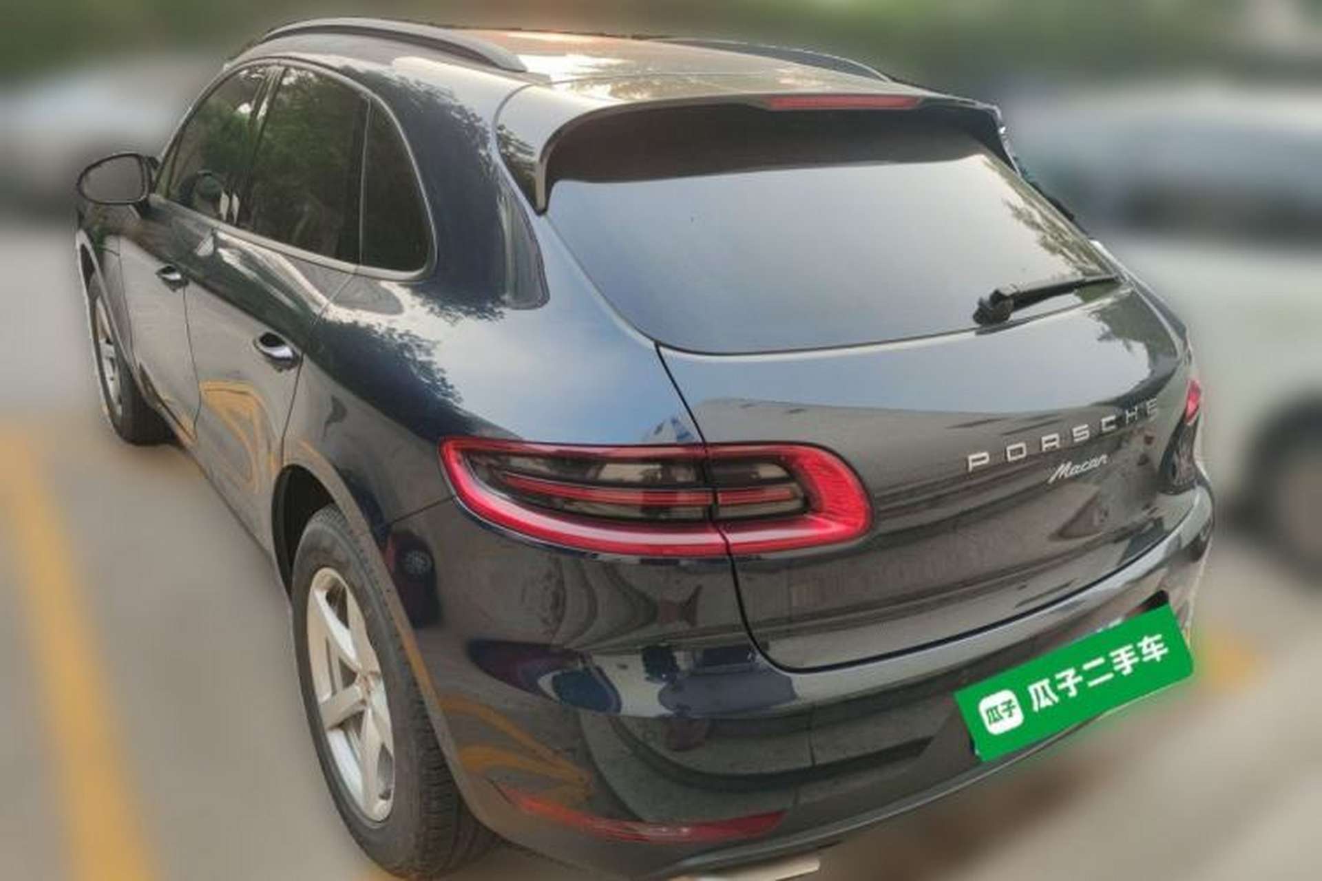 Used Porsche Macan 2017 Macan 2.0T Rear Left 45 Deg