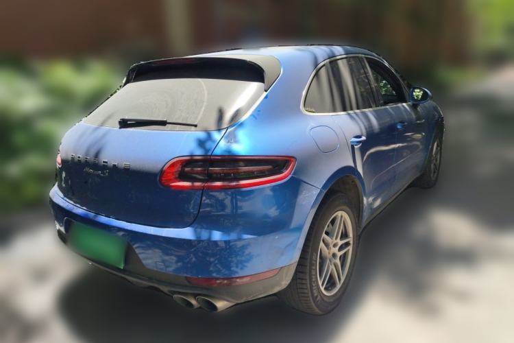 Used Porsche Macan 2017 Macan S 3.0T Rear Right 45 Deg