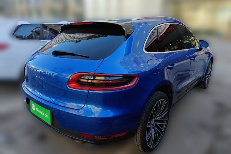 Used Porsche Macan 2017 Macan S 3.0T Rear Right 45 Deg