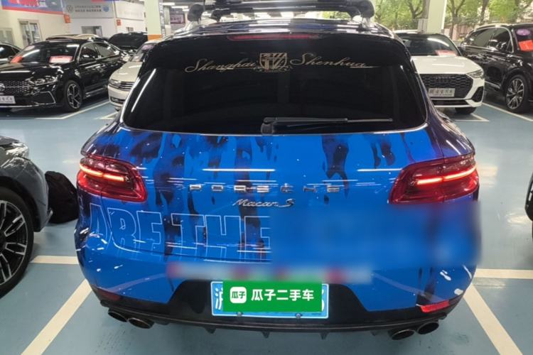 Used Porsche Macan 2017 Macan S 3.0T Rear