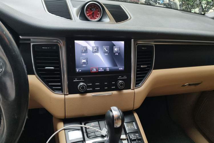 Used Porsche Macan 2017 Macan 2.0T Audio And AC Panel