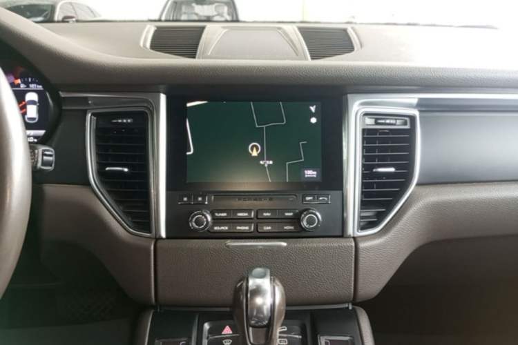 Used Porsche Macan 2017 Macan 2.0T Audio And AC Panel