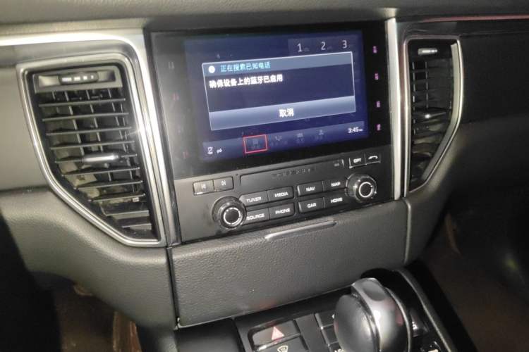 Used Porsche Macan 2017 Macan 2.0T Audio And AC Panel