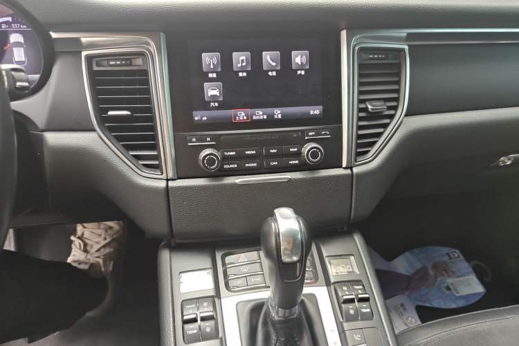 Used Porsche Macan 2017 Macan 2.0T Audio And AC Panel