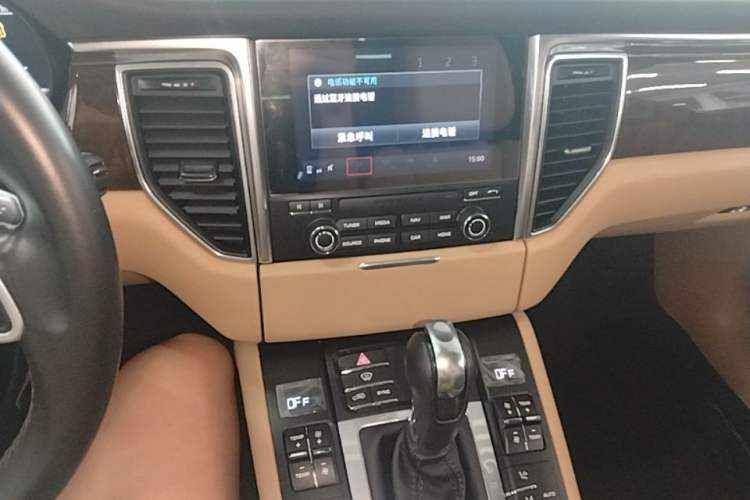 Used Porsche Macan 2017 Macan 2.0T Audio And AC Panel
