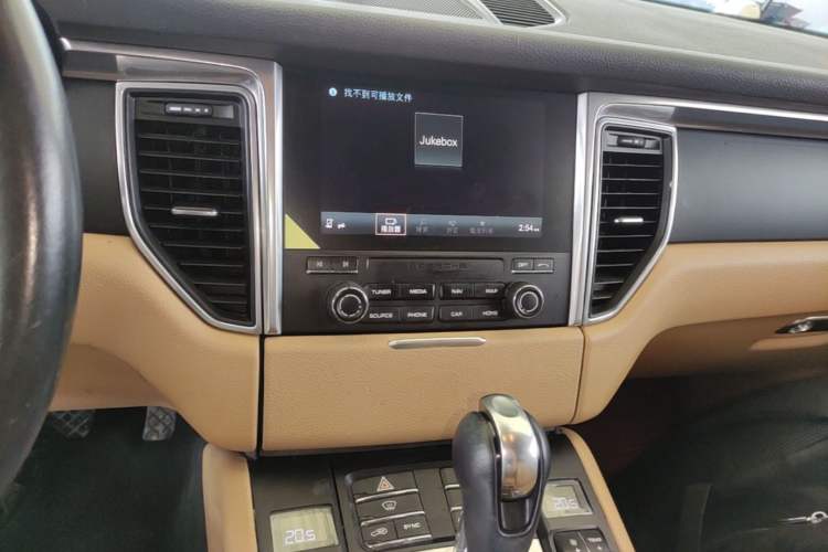 Used Porsche Macan 2017 Macan 2.0T Audio And AC Panel