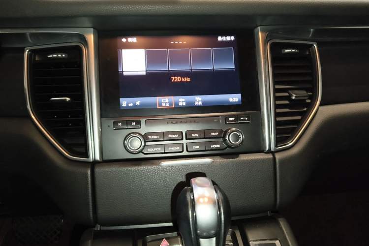 Used Porsche Macan 2017 Macan 2.0T Audio And AC Panel
