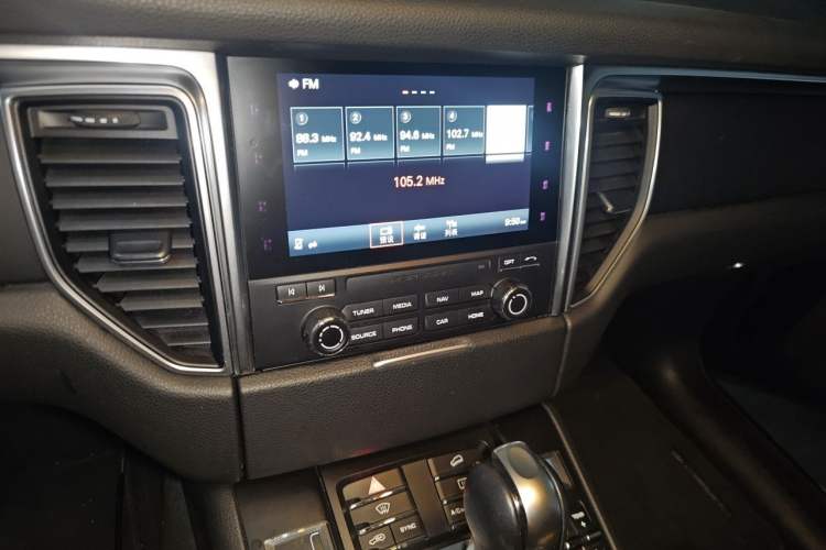 Used Porsche Macan 2017 Macan 2.0T Audio And AC Panel