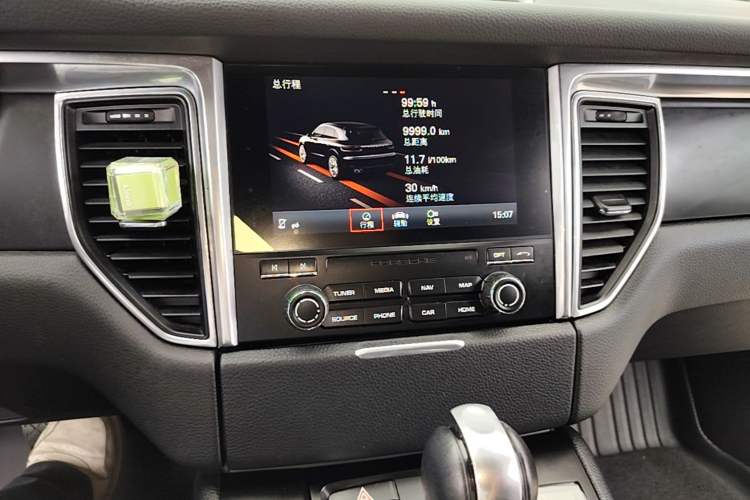 Used Porsche Macan 2017 Macan 2.0T Audio And AC Panel