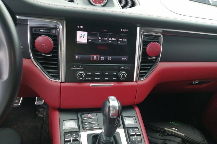 Used Porsche Macan 2017 Macan 2.0T Audio And AC Panel