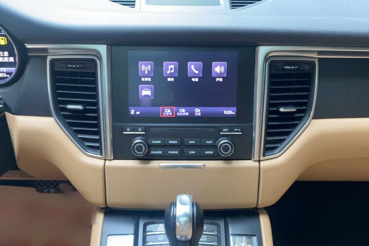 Used Porsche Macan 2017 Macan 2.0T Audio And AC Panel