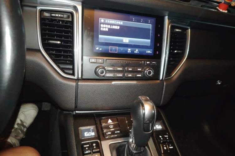 Used Porsche Macan 2017 Macan 2.0T Audio And AC Panel