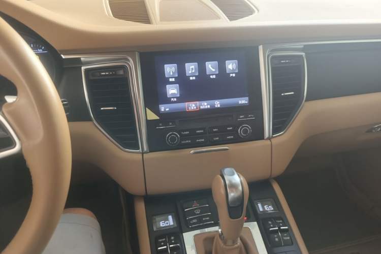 Used Porsche Macan 2017 Macan 2.0T Audio And AC Panel