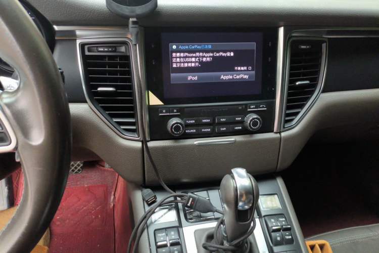 Used Porsche Macan 2017 Macan 2.0T Audio And AC Panel