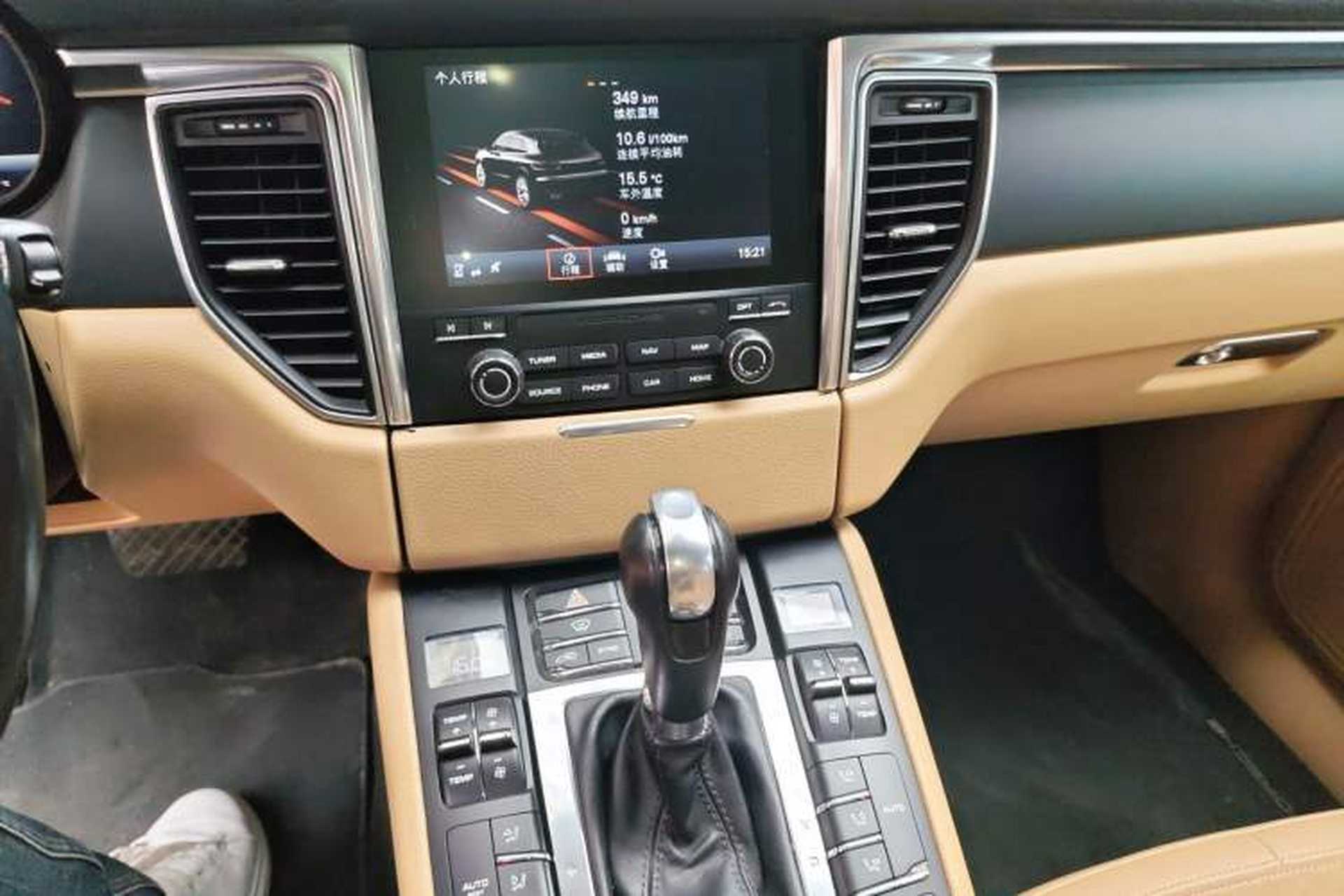 Used Porsche Macan 2017 Macan 2.0T Audio And AC Panel