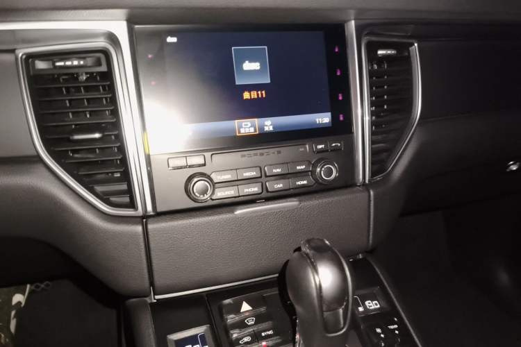 Used Porsche Macan 2017 Macan 2.0T Audio And AC Panel