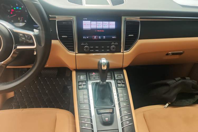 Used Porsche Macan 2017 Macan 2.0T Audio And AC Panel