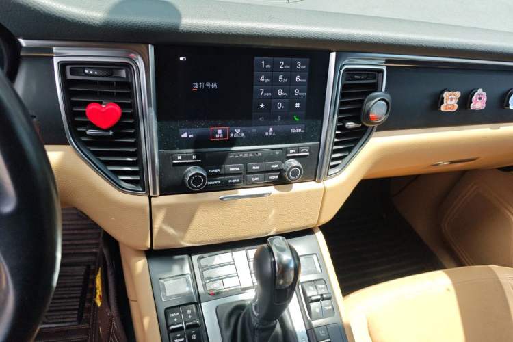 Used Porsche Macan 2017 Macan 2.0T Audio And AC Panel
