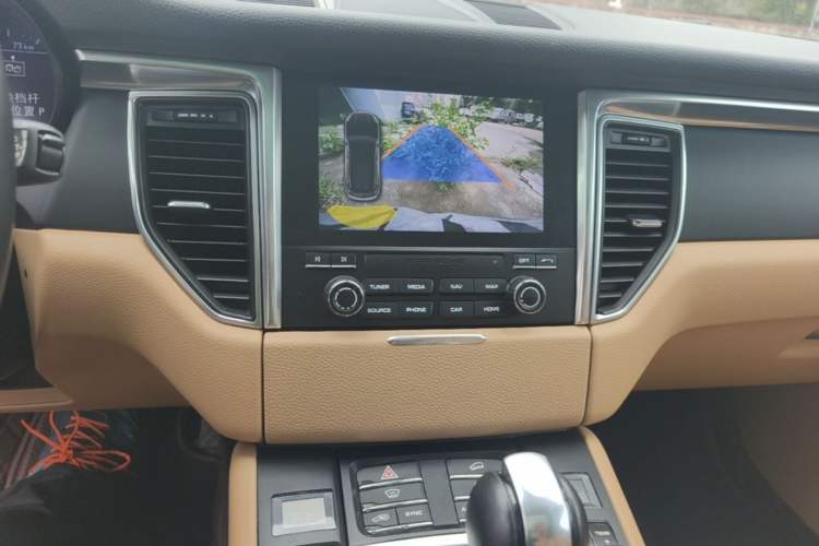 Used Porsche Macan 2017 Macan 2.0T Audio And AC Panel