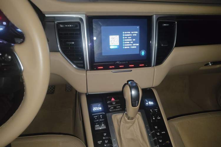 Used Porsche Macan 2017 Macan 2.0T Audio And AC Panel