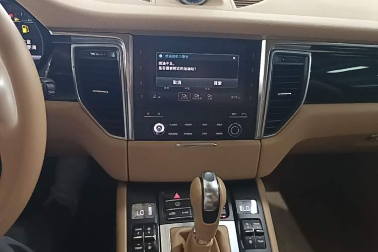 Used Porsche Macan 2017 Macan S 3.0T Audio And AC Panel