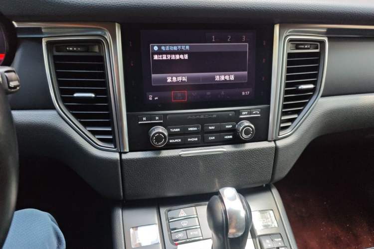 Used Porsche Macan 2017 Macan 2.0T Audio And AC Panel