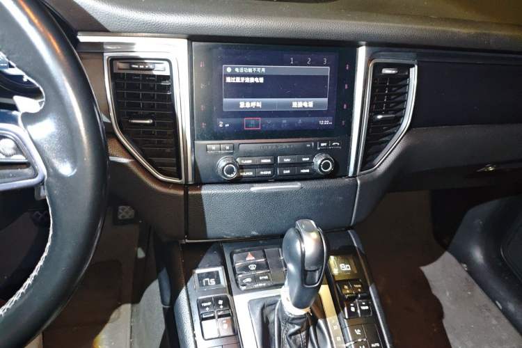 Used Porsche Macan 2017 Macan 2.0T Audio And AC Panel