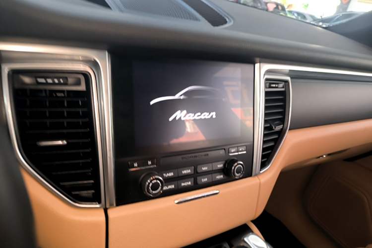 Used Porsche Macan 2017 Macan 2.0T Audio And AC Panel