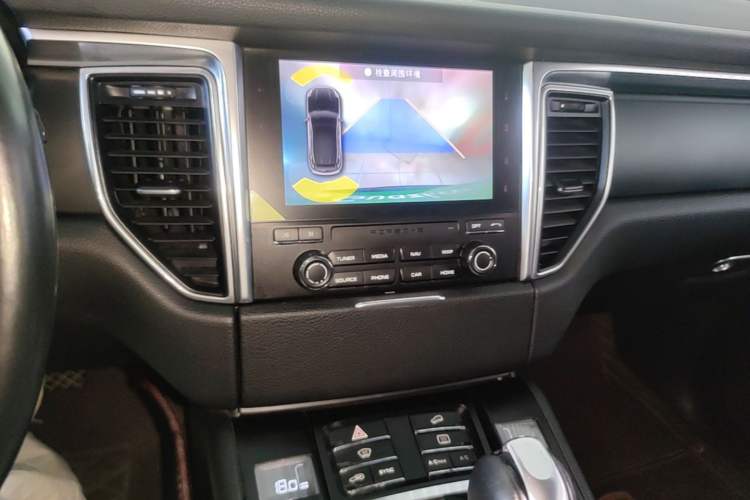 Used Porsche Macan 2017 Macan 2.0T Audio And AC Panel