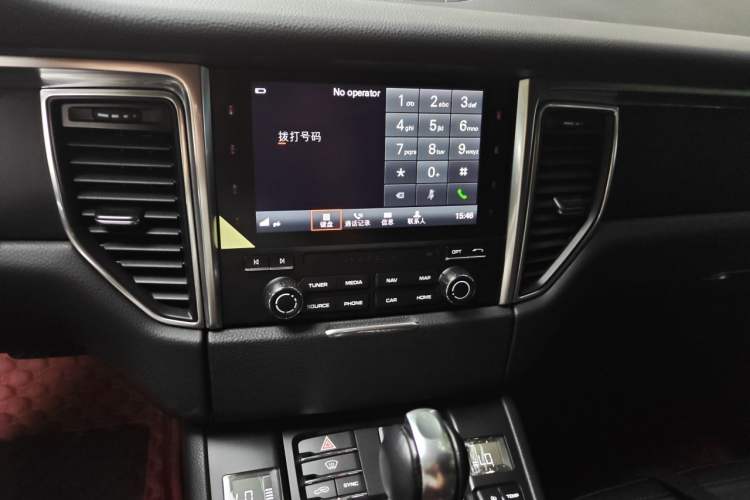 Used Porsche Macan 2017 Macan 2.0T Audio And AC Panel