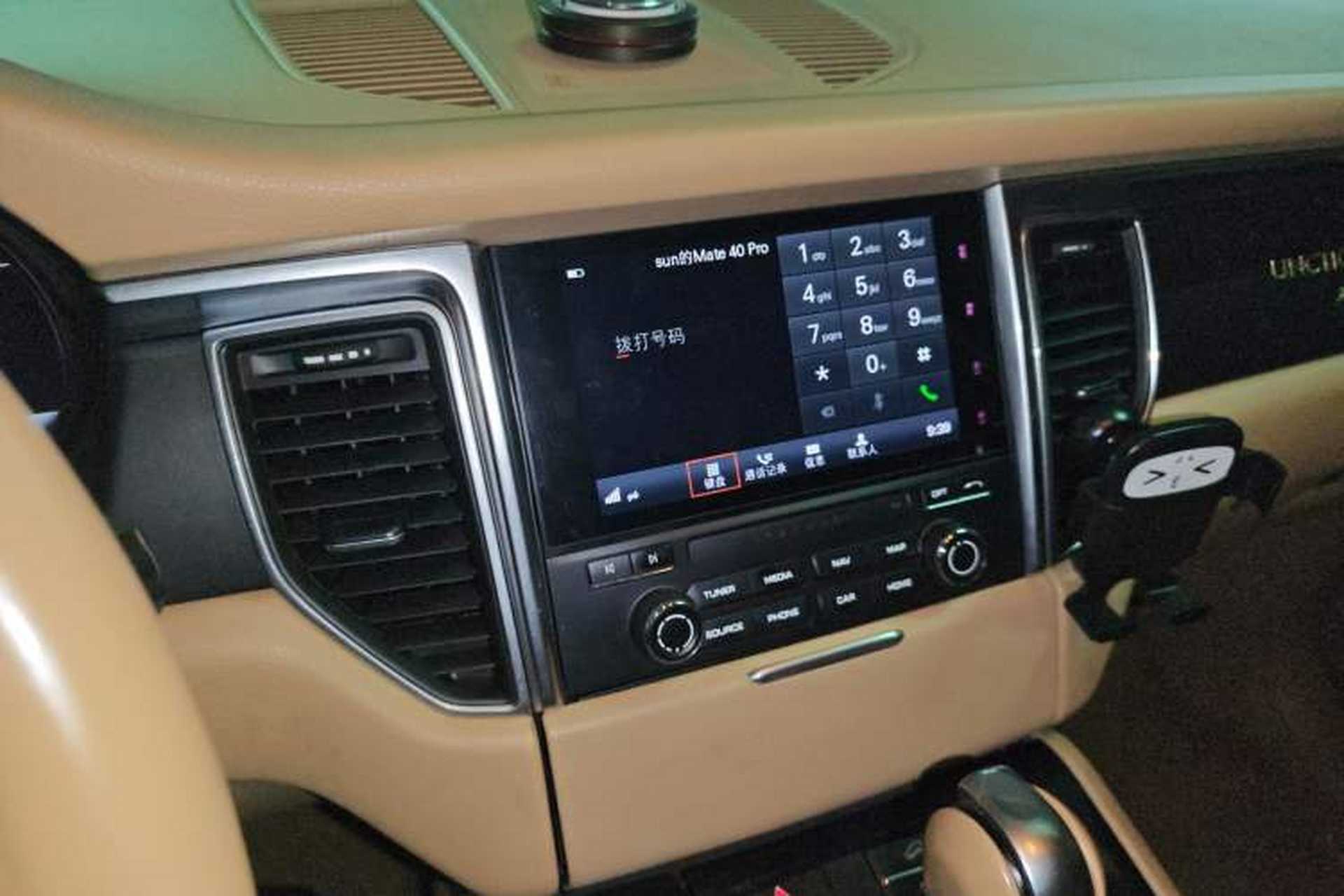 Used Porsche Macan 2017 Macan 2.0T Audio And AC Panel