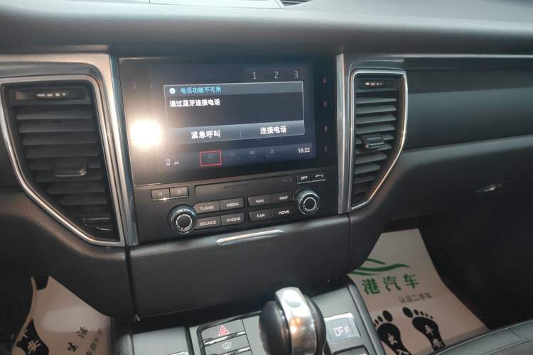 Used Porsche Macan 2017 Macan 2.0T Audio And AC Panel