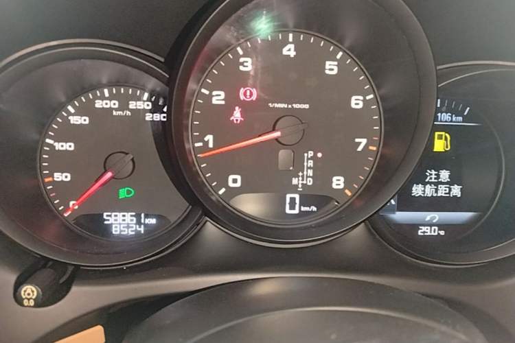 Used Porsche Macan 2017 Macan 2.0T Instrument Cluster