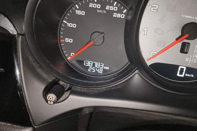 Used Porsche Macan 2017 Macan S 3.0T Odometer Close Up