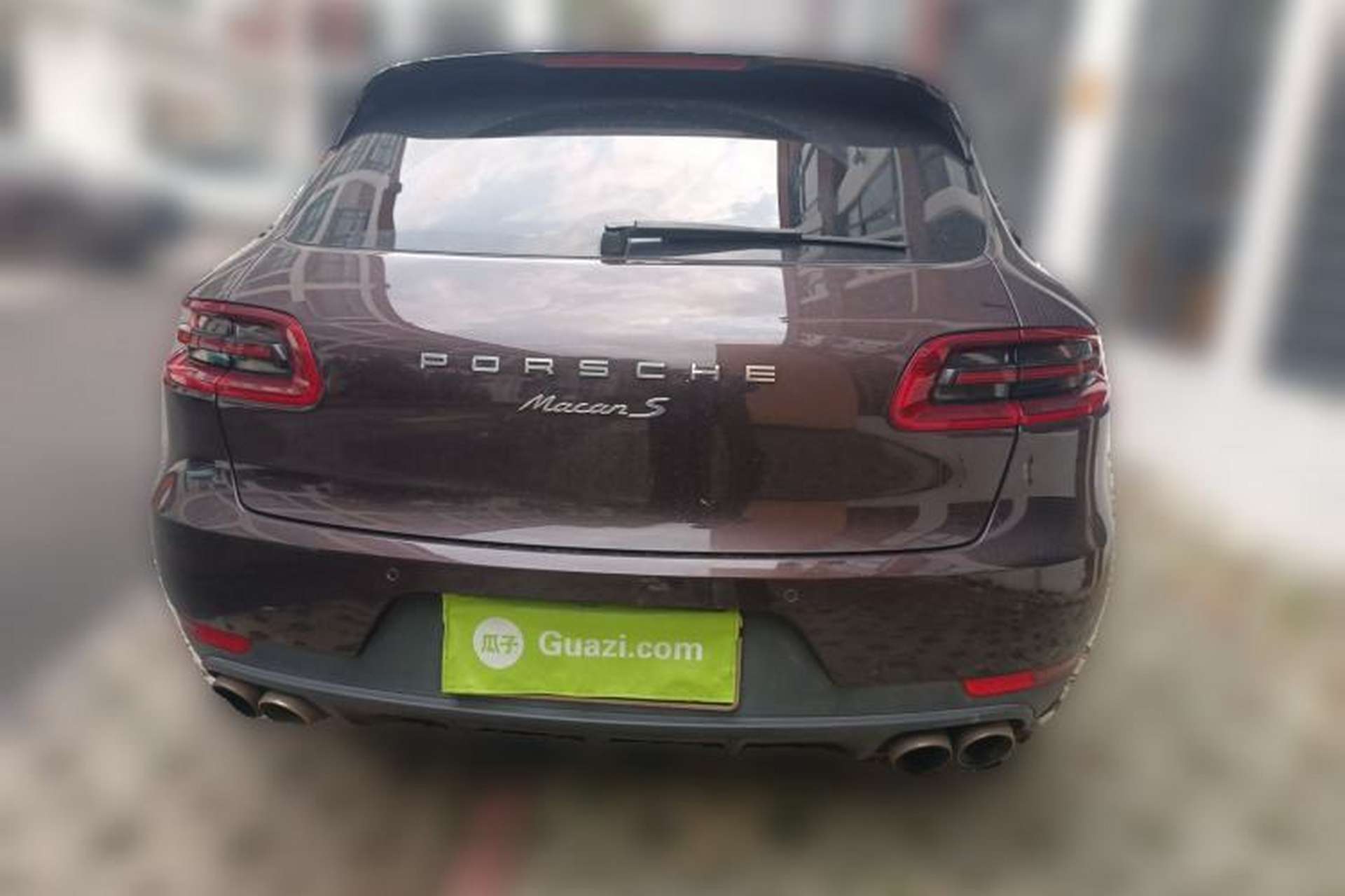 Used Porsche Macan 2017 Macan S 3.0T Rear